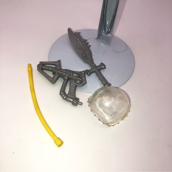 90S TMNT Raph the Space Cadet Action Figure 100% Complete w Accessories - Picture 2 of 4